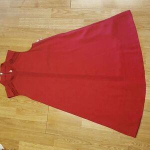 NWT Rachel Roy true red swing dress XS